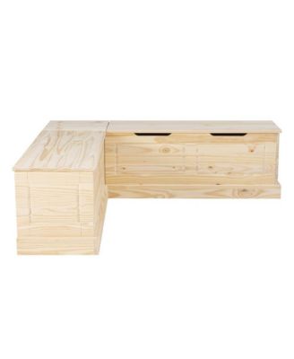 Tobin Backless Nook Unfinished