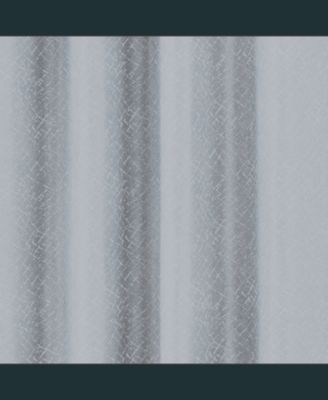 RT Designer Collection Cassi Shimmer Jacquard 2 Pack Grommet Curtain Panel Pair 36" x 84" Grey