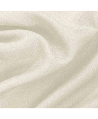 Cole Textured Grommet Room Darkening Curtain Panel 54" x 84" Ivory