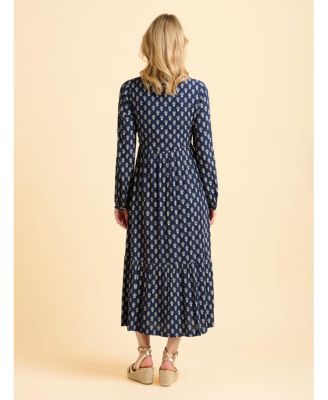 Women's Lark Long Sleeve Button Midi Dress
