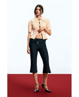 Women's Cashmere sweater with slits Egonlab