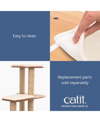 Vesper High Base XL, Walnut