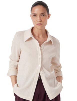 Women's Textured Slim Shirt