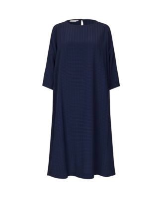 Women's Nabia 3/4 Sleeve A-Line Midi Dress