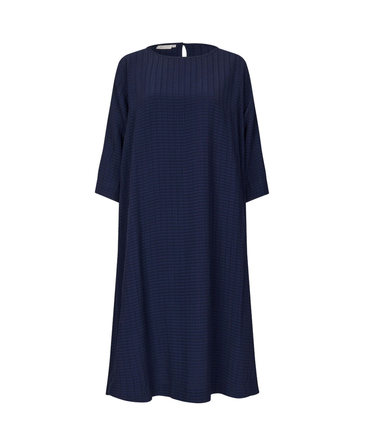 Masai Copenhagen Women's Nabia 3/4 Sleeve A-Line Midi Dress