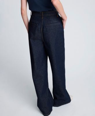 Women's Wide-Leg Denim Trousers