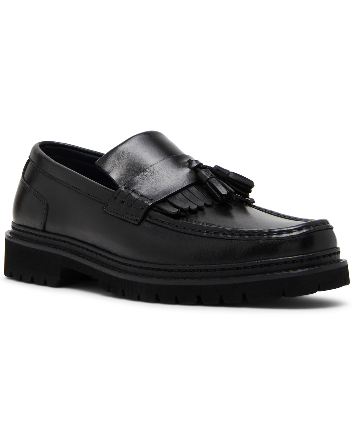 Steve Madden Men's Ankara Slip-on Loafers In Black