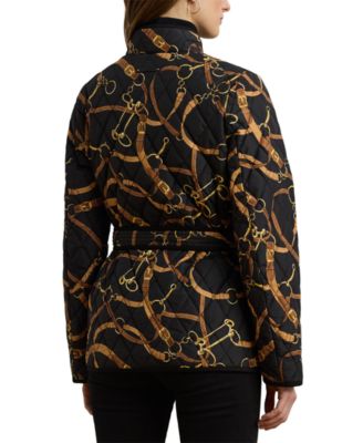 Women's Belted Quilted Jacket