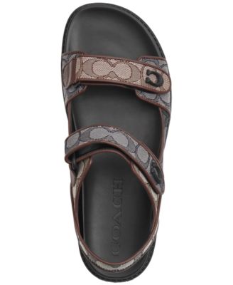 Men's Signature Jacquard Platform Sandals