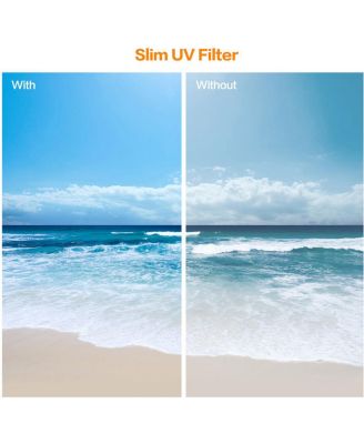 62mm Green Multi-Coated Schott B270 German Optics Slim UV Lens Filter