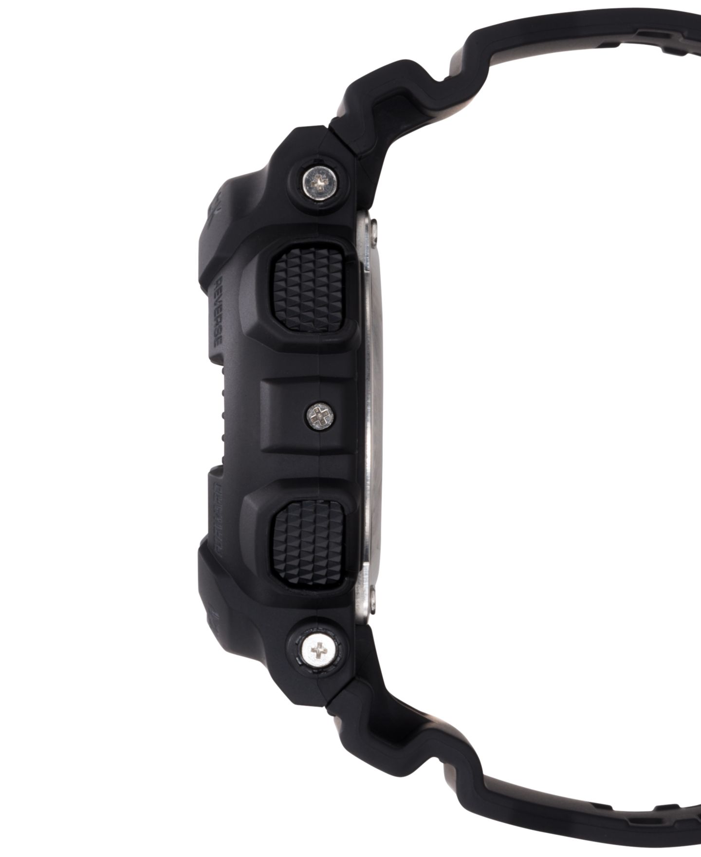 Мужские часы G-Shock XL Digital Black Resin Strap Watch GD100-1B — фото 3