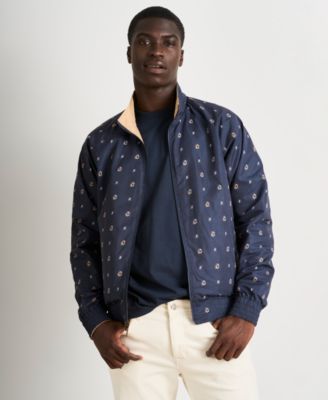 Men's Artwork Short -Sleeve T-shirt, Straight Leg Pants and Reversible Jacket