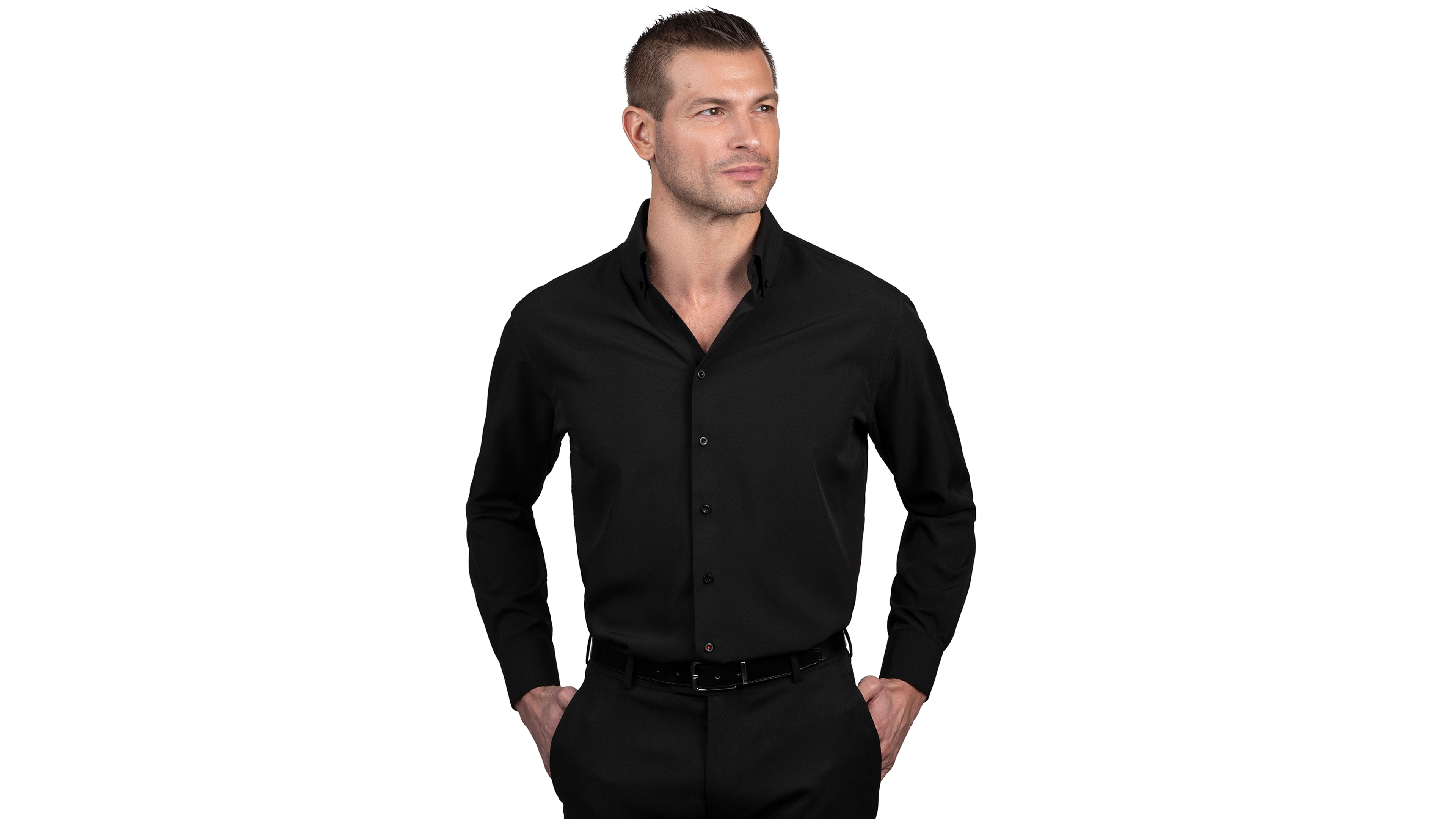 Nautica Men's Slim Fit Supershirt Dress Shirt