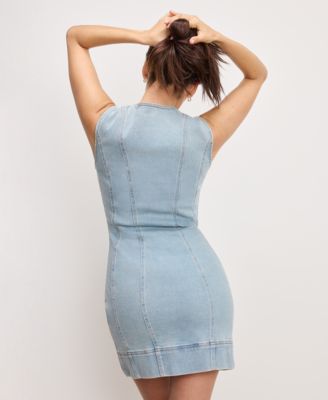 Women's Sleeveless Bodycon Mini Dress