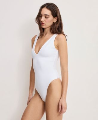 Women's Scuba V-Neck Bodysuit