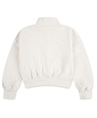 Girls' Cropped Pull-On Sweatshirt