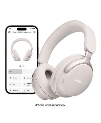 QuietComfort Ultra with Spatial Audio, Over-the-Ear Headphones with Mic, Up to 24 Hours of Battery Wireless Noise Cancelling Headphones