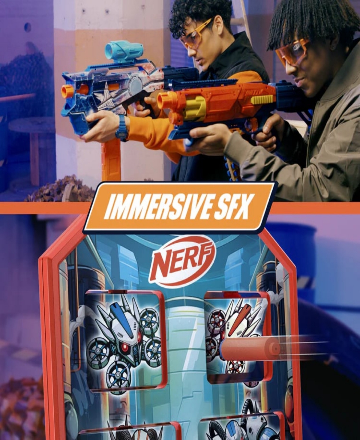 Wilder Toys Nerf Bot Arena Clash Robot Battle Arena Cdu Version