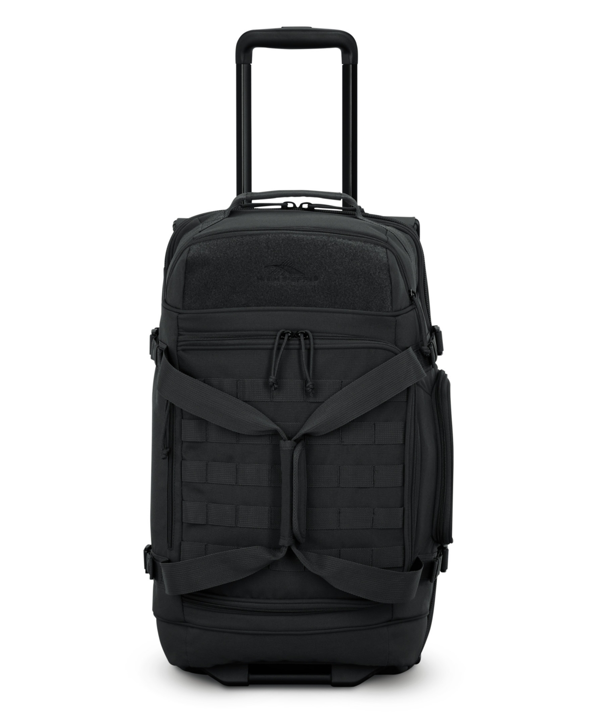 High Sierra Pathsetter 22" Carry-on Wheeled Duffel In Black