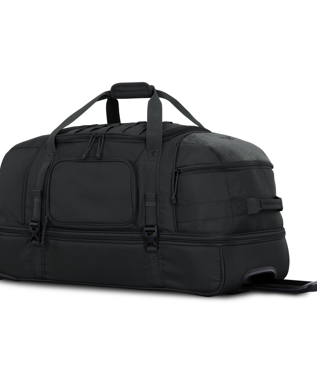 High Sierra Pathsetter 32" Large Wheeled Duffel In Black