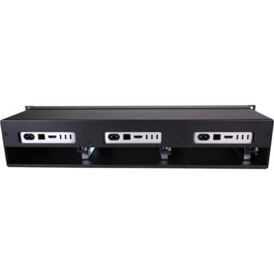 RackMac Mini 2U Rackmount Enclosure for 3x Apple Mac Minis M4