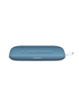 SoundLink Flex 2nd Gen Bluetooth Speaker, Blue Dusk, Bundle with Hard Shell Travel Case
