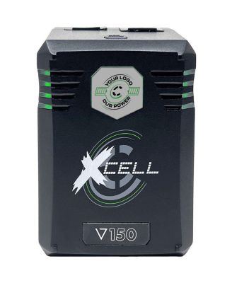 XCell 150 148Wh Lithium-ion Battery with ColorID OLED Display, V-Mount