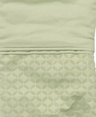 Ogee Silicone Printed Cotton Oven Mitt Gloves, Set of 2