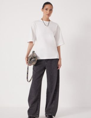 Women's Zip Detail Short Sleeve T-Shirt