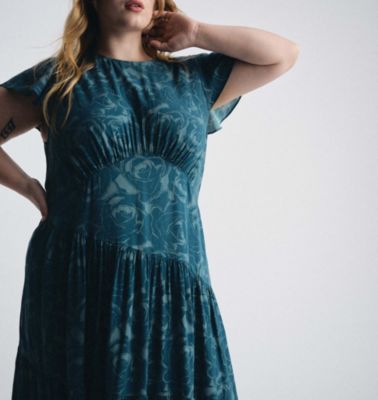 Women's Mariella Stretch Cupro Dress