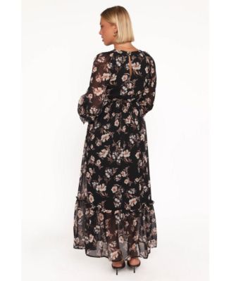 Women's Evian Long Sleeve Maxi Dress
