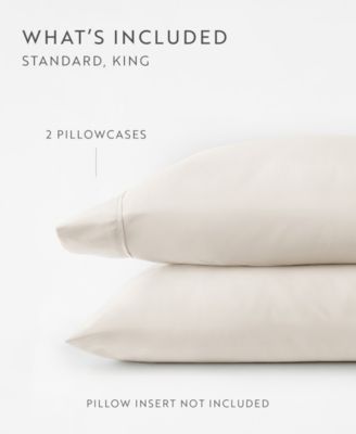 Style Simplified Set of 2 Pillowcase Pair, King