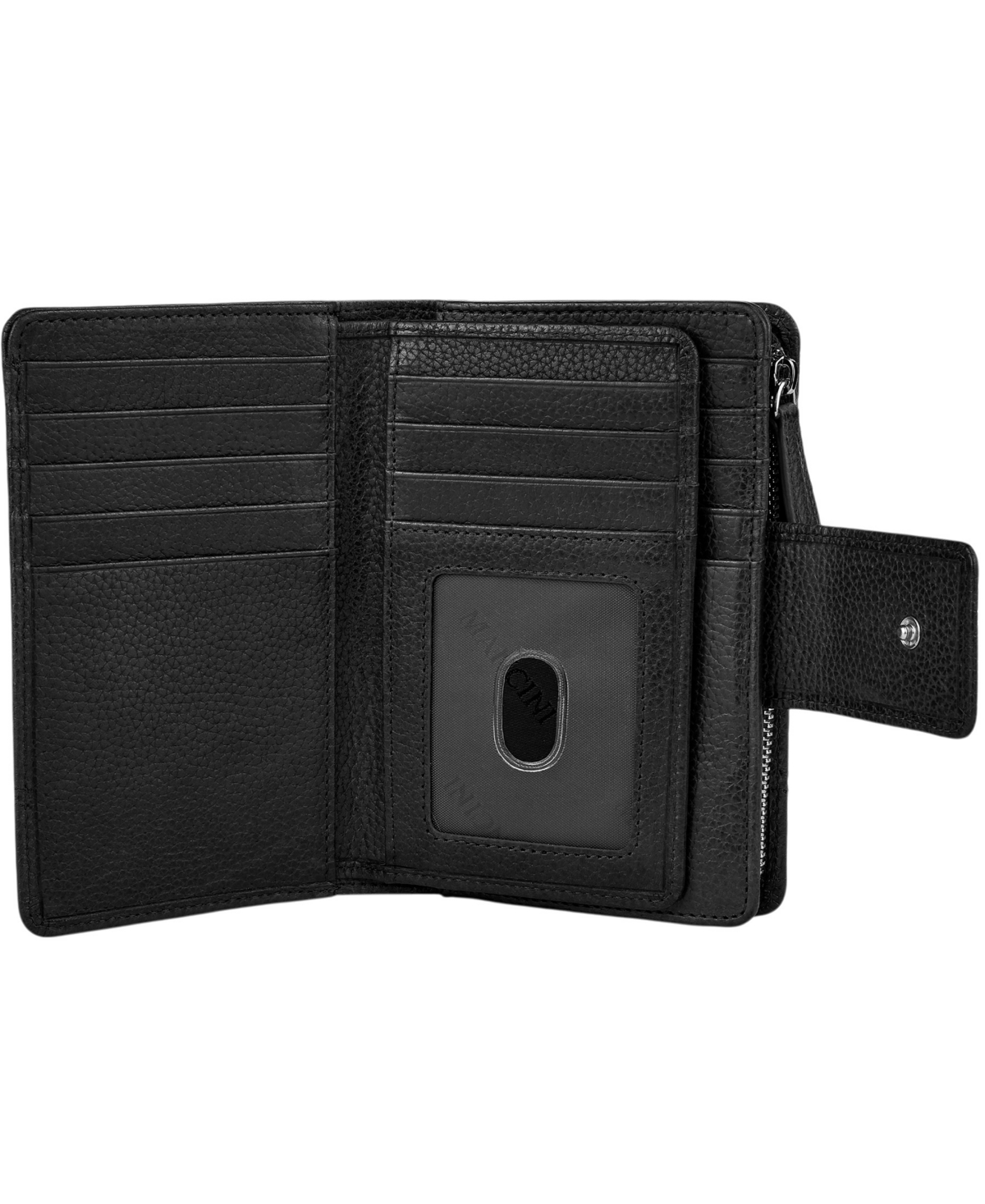 Mancini Fifth Avenue Rfid Secure Zipper Clutch