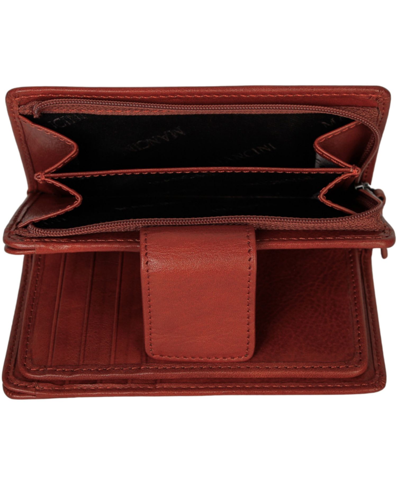 Pelle D'oro RFID Secure Snap Trifold Wallet