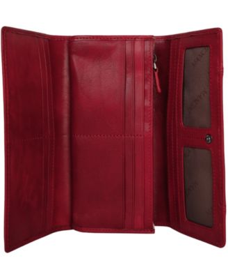 Pelle D'oro RFID Secure Trifold Wallet