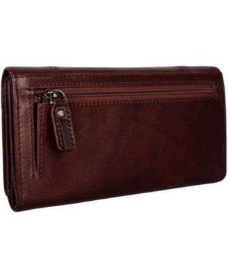 Pelle D'oro RFID Secure Quad Fold Wallet