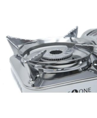 Emergency Gear Camping Mini Butane Portable Gas Stove with Carrying Case