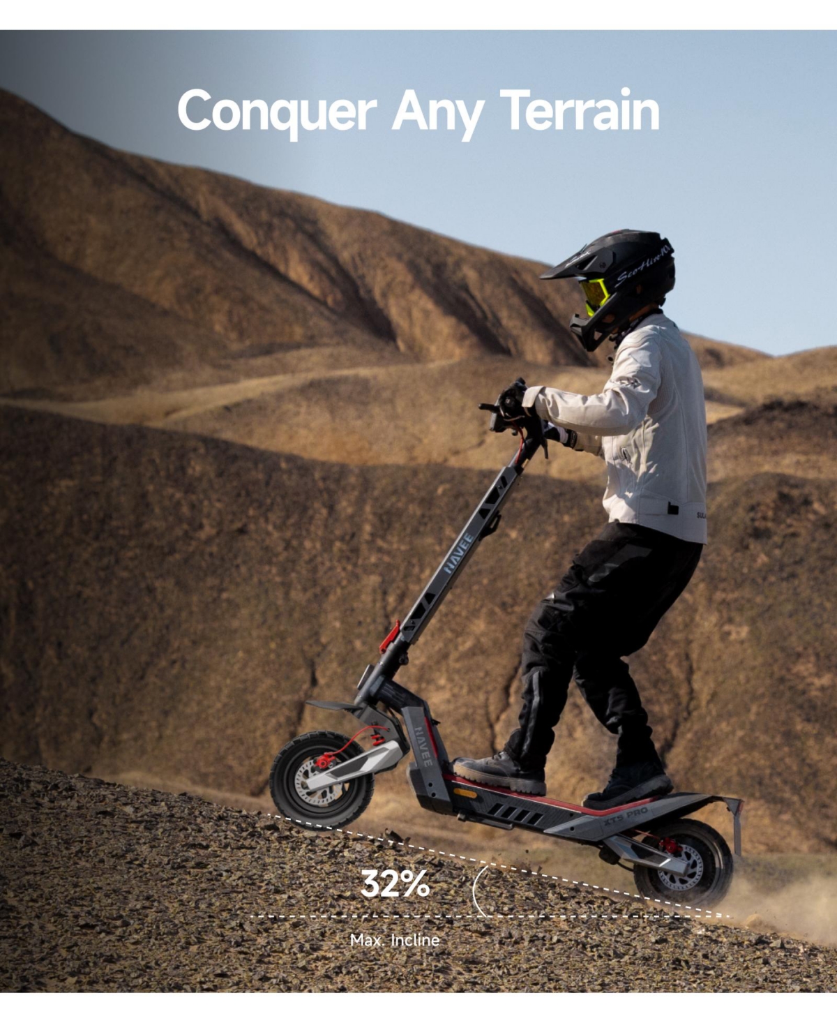 Navee XT5 Pro Long-range Off-road E-scooter