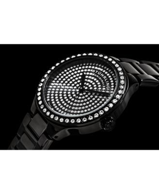 Women s Symphony 683 32mm Quartz Watch, Swarovski Crystal Bezel, Stainless Steel Bracelet, 50M Water Resistant