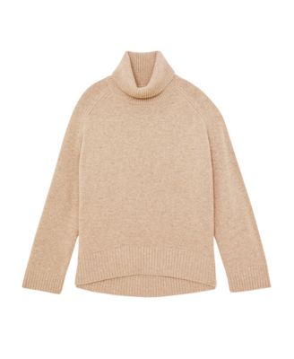 Women's Wool-Cashmere Roll-Neck Sweater