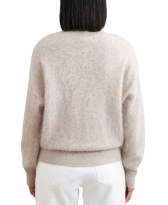Women's Brushed Cashmere Crew Neck Sweater