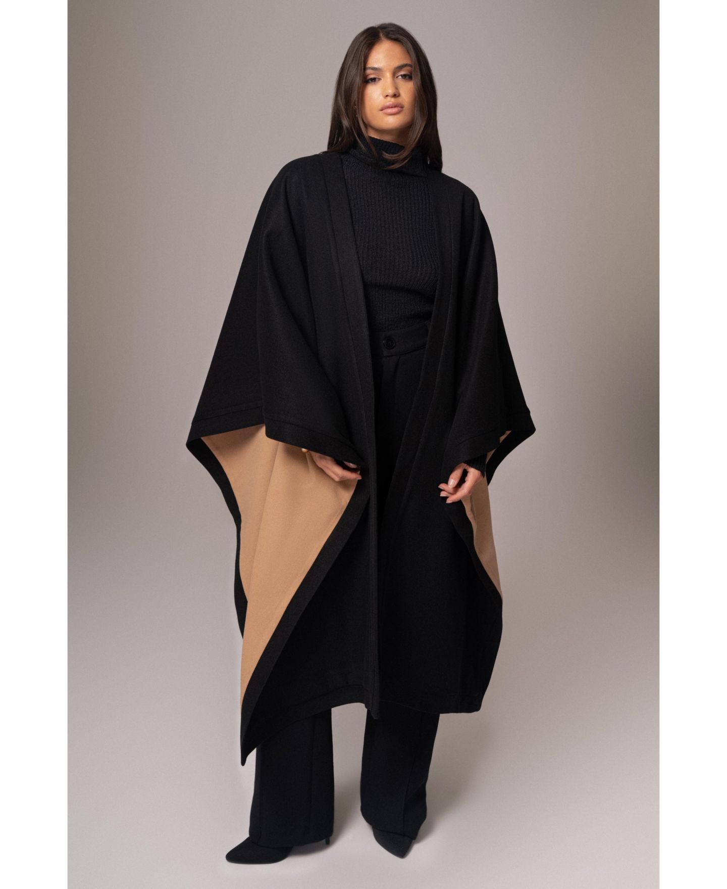 JLUXLABEL Women's Park City Reversible Shawl, цвет: Бежевый — фото 4