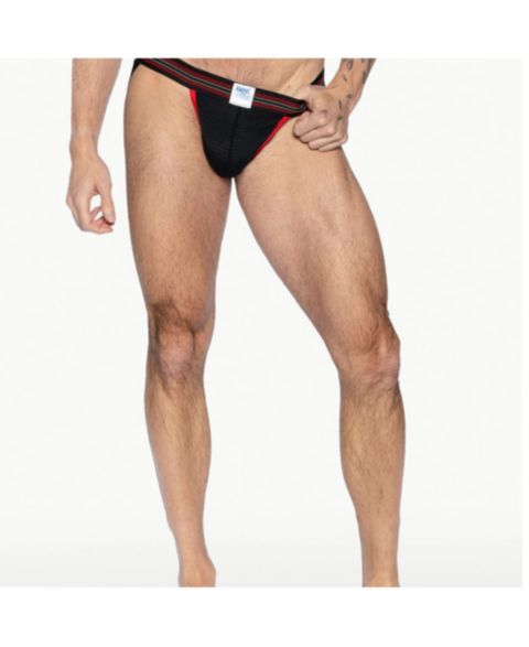 Бельё Jockstrap для мужчин, сетка — BIKE Athletic, цвет: Чёрный