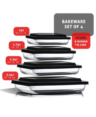 Casserole 8-Pc. Rectangular Container Set