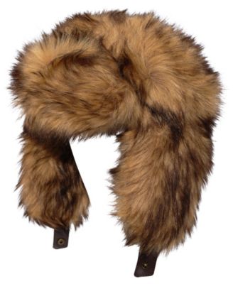NEW WITH TAG Ralph Lauren Polo Fluffy Faux Fur Hat Faux-Fur Earflap Hat main image 3