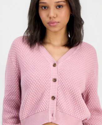 Women's Snowflake Long Sleeve Cardigan Sweater