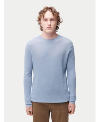Men's Cashmere Silk Lightweight Sweater Marine
