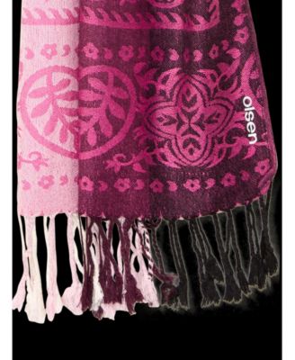 Women's Paisley & Floral Scarf