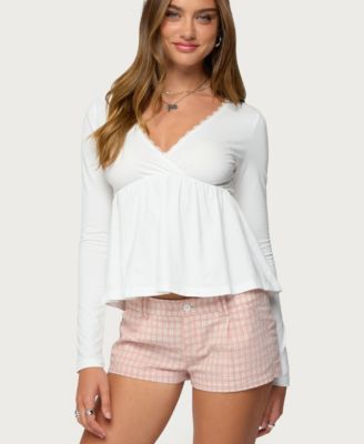 Women's Kenzie Long Sleeve Babydoll Top
