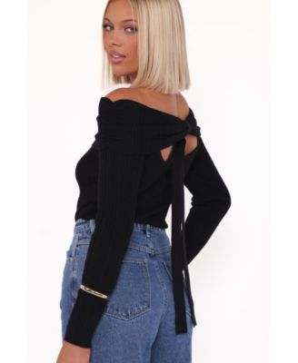 Women's Junia Tie Back Knit Top